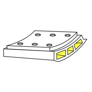 Gummi FKT Clutch Brake Friction Shoe